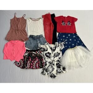 Lot Of Brand Name Girls Clothes Size 5-6 Gymboree Hannah Banana Room7 Desigual